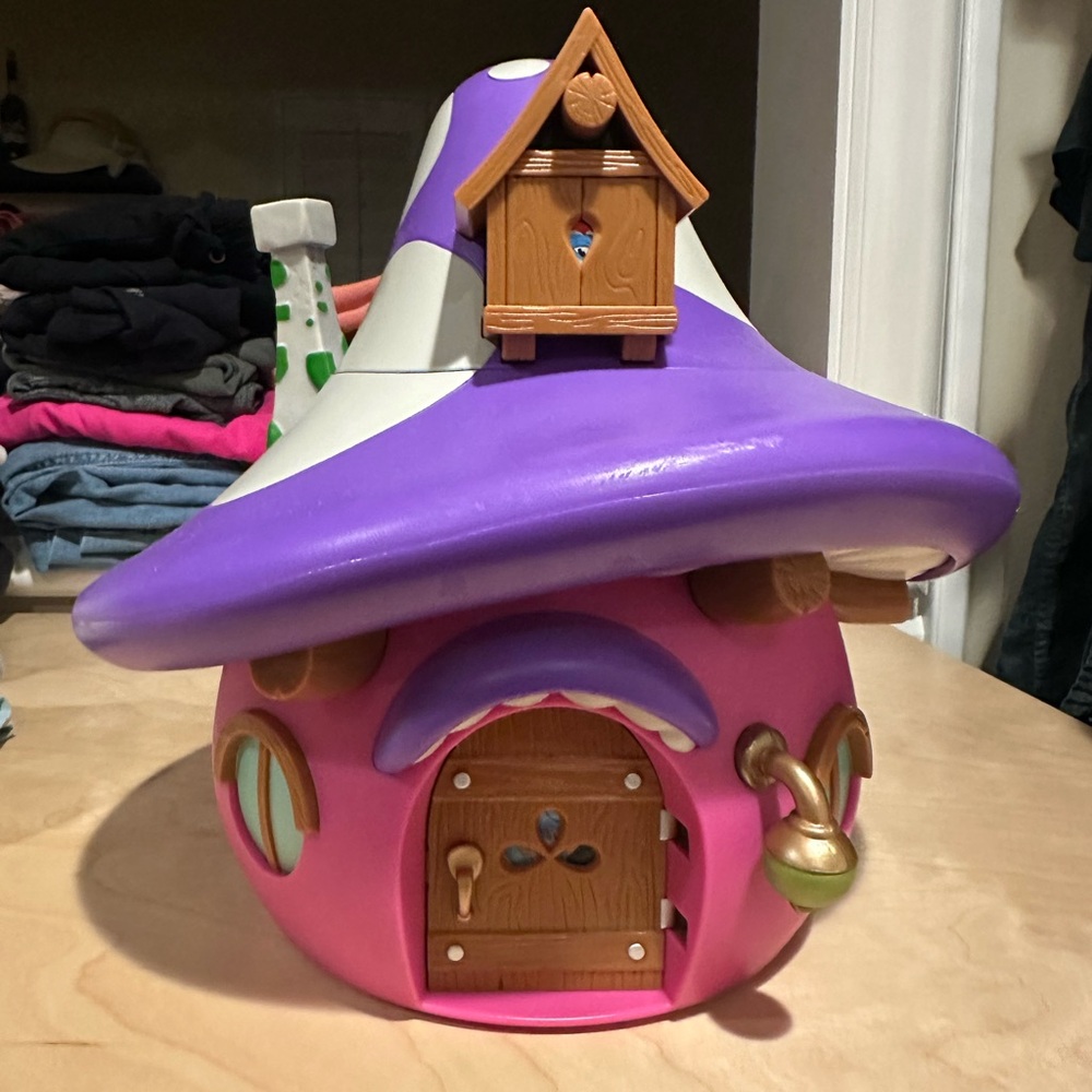 Enchanting Pink and Purple Mushroom Playhouse